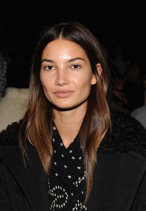 lily aldridge new york fashion week